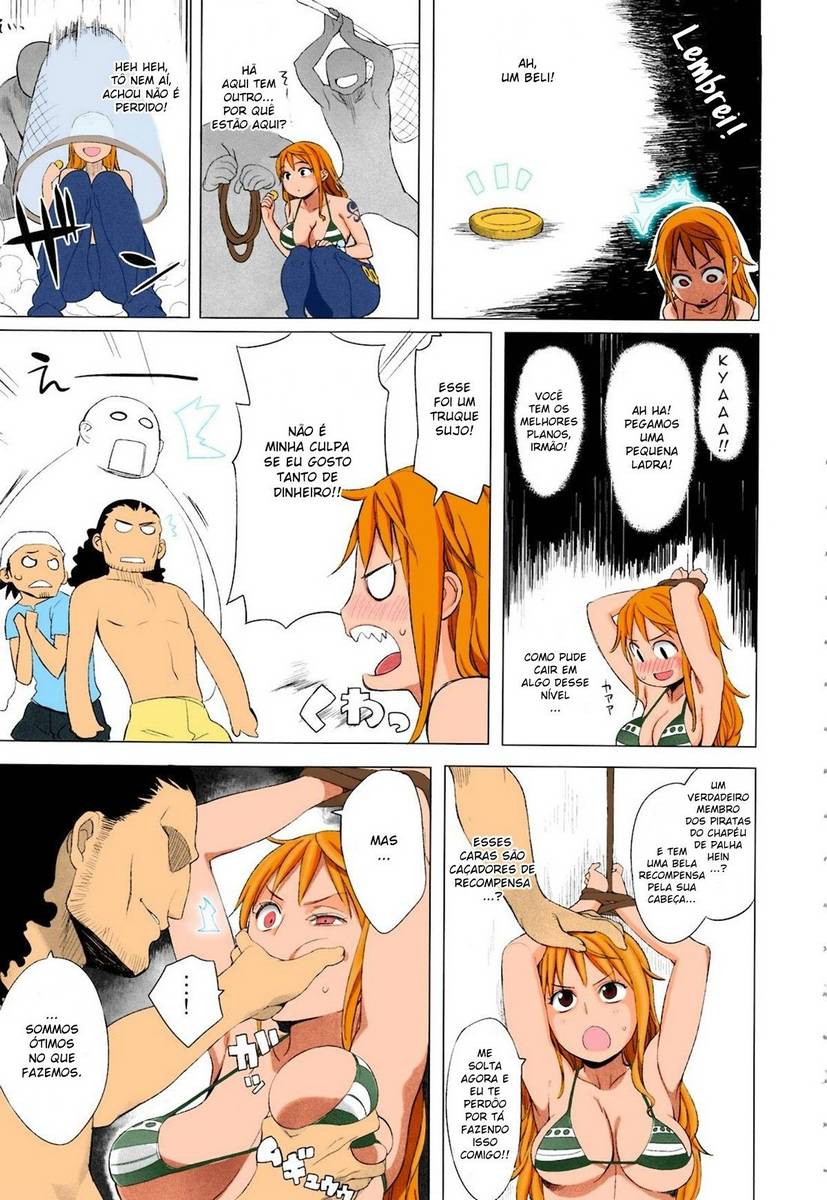 One Piece, hentai Nami fodendo com machos