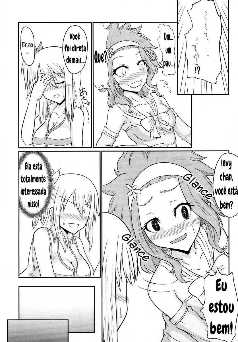 Fairy Tail Hentai - Erza e Lucy futunari