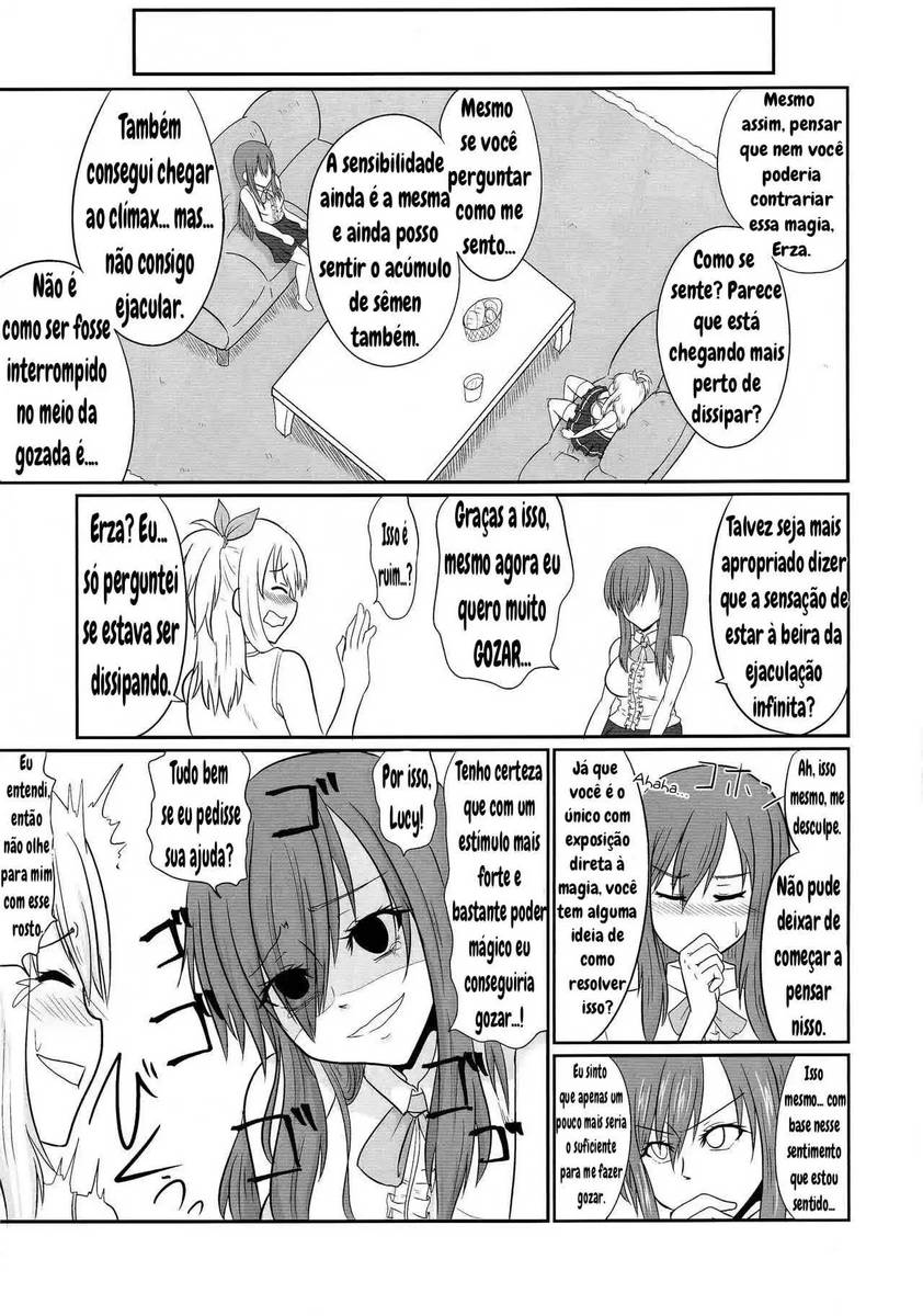 Fairy Tail Hentai - Erza e Lucy futunari