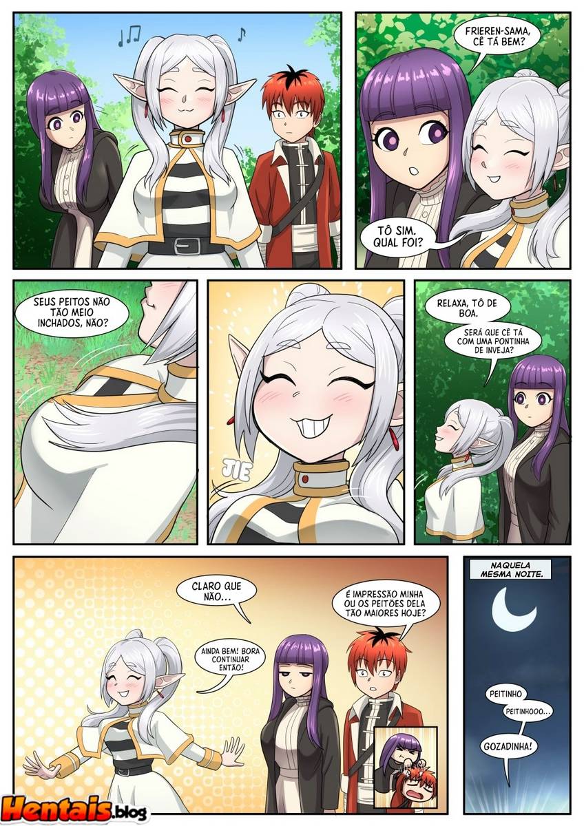 Sousou no Frieren Hentai - O Feitiço Novo Safadinho Da Frieren