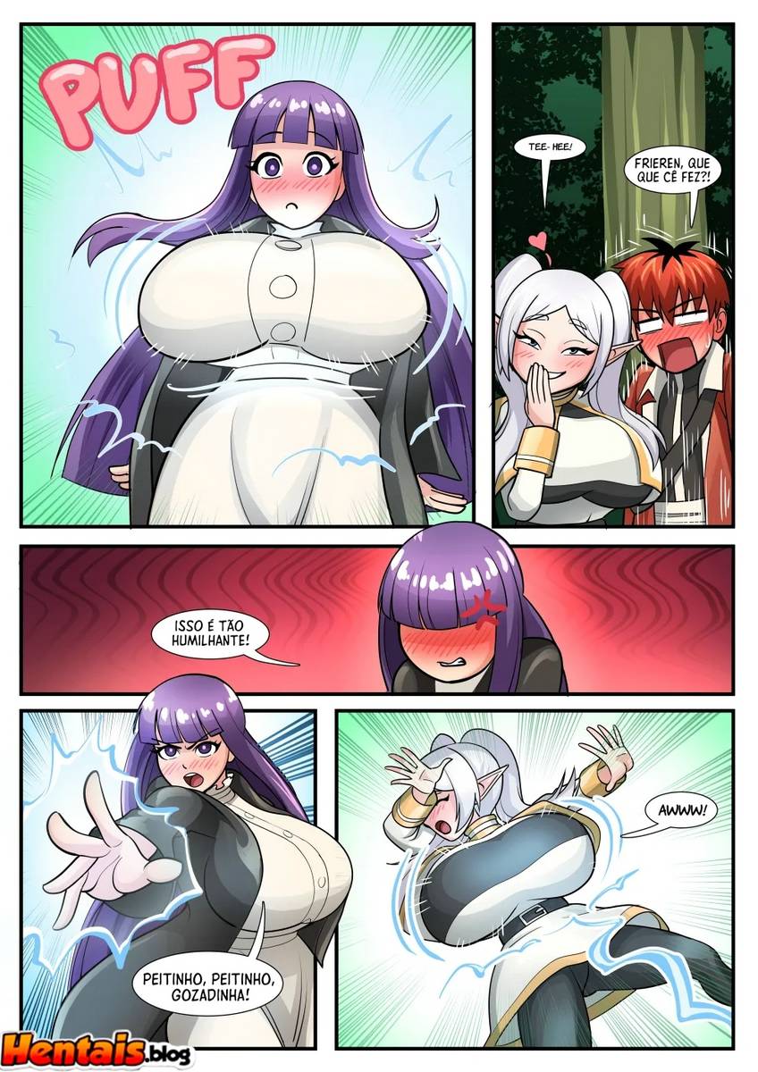 Sousou no Frieren Hentai - O Feitiço Novo Safadinho Da Frieren