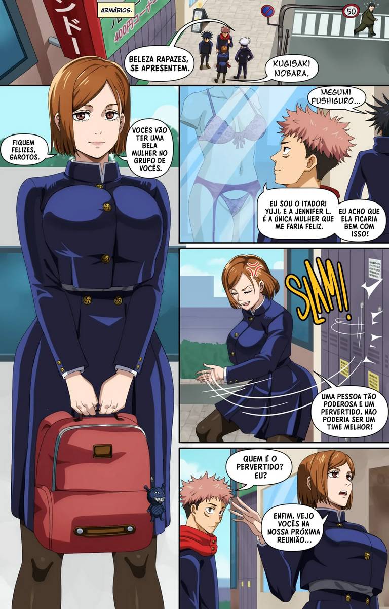 Jujutsu Kaisen Hentai: Primeiro encontro de Nobara