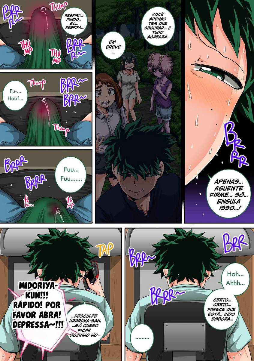 Boku no Hero Academia Hentai - Midoriya com muito tesão
