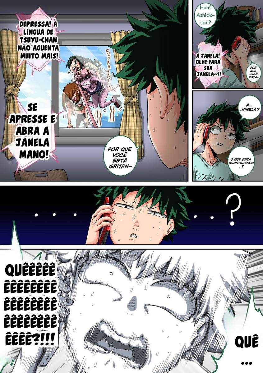 Boku no Hero Academia Hentai - Midoriya com muito tesão