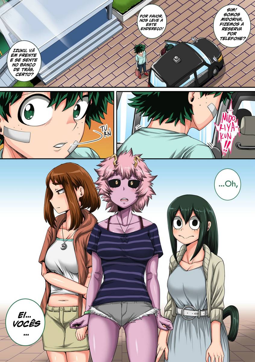 Boku no Hero Academia Hentai - Midoriya com muito tesão