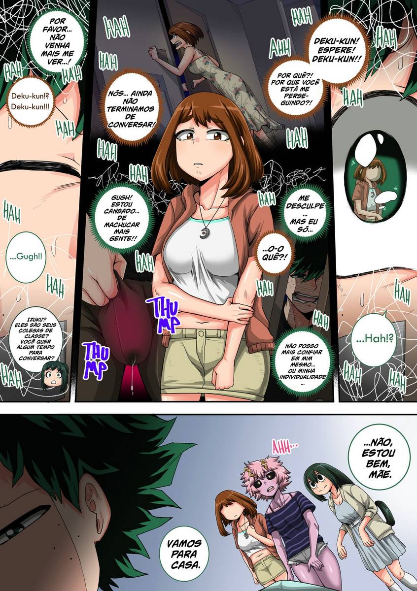 Boku no Hero Academia Hentai - Midoriya com muito tesão