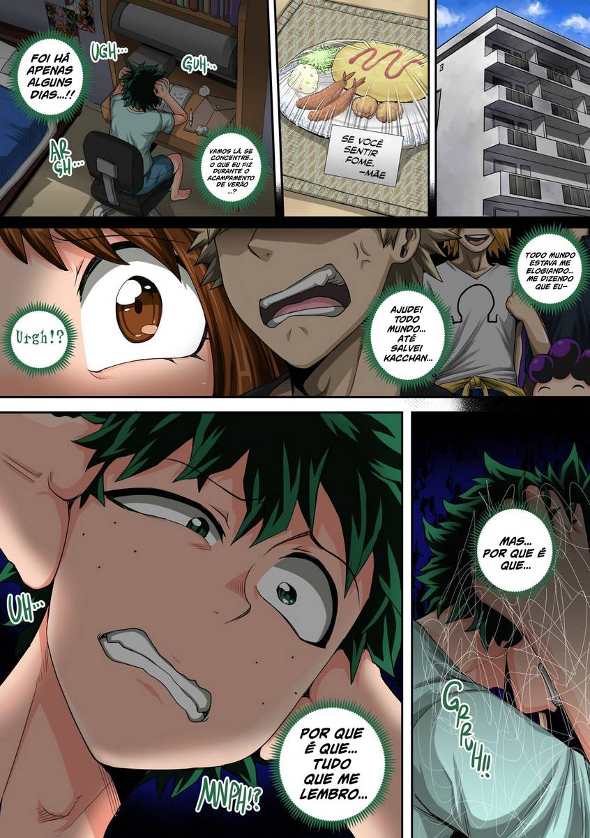 Boku no Hero Academia Hentai - Midoriya com muito tesão