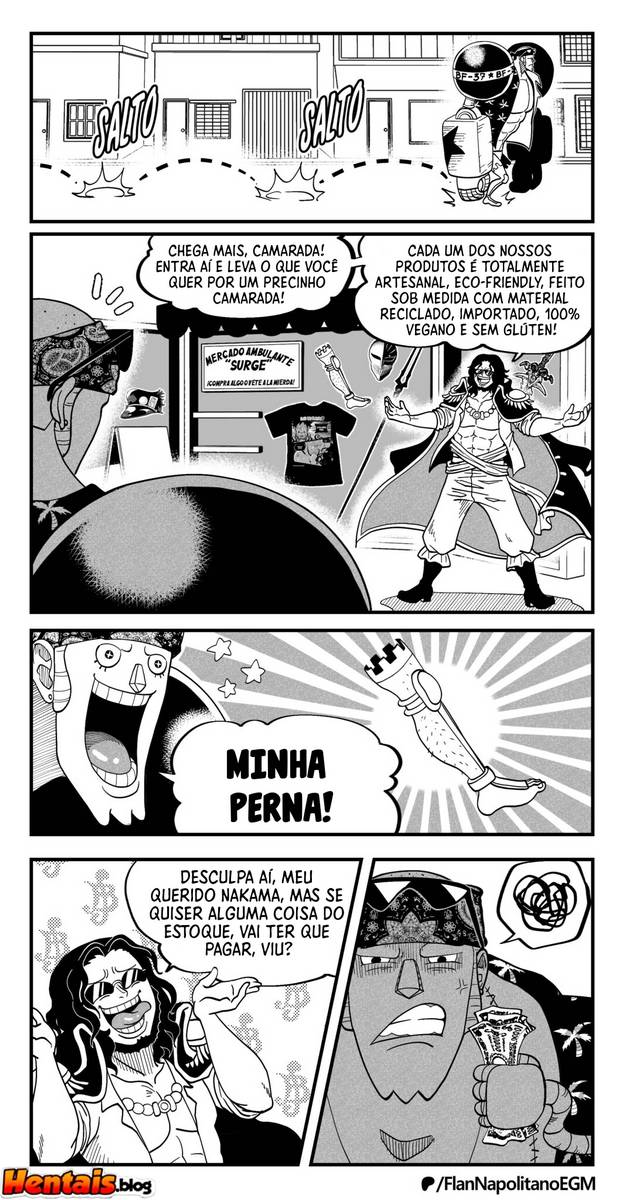 One Piece Hentai: Pudim Napolitano VL.11