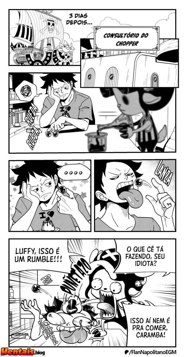 One Piece Hentai: Pudim Napolitano VL.11