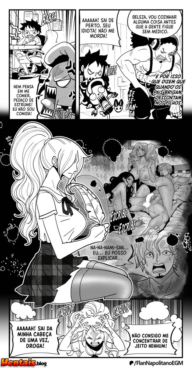 One Piece Hentai: Pudim Napolitano VL.11