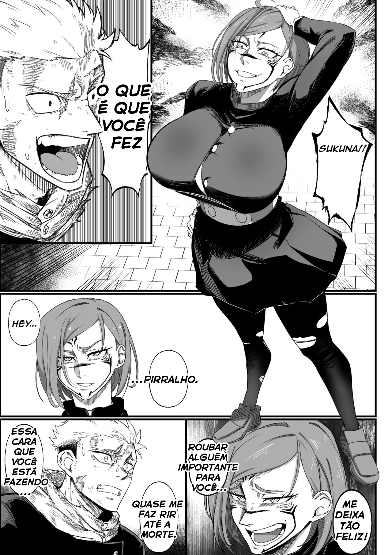 Jujutsu Kaisen Hentai - Sukuna sendo fodido